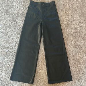Zara Black Wide Leg Pants